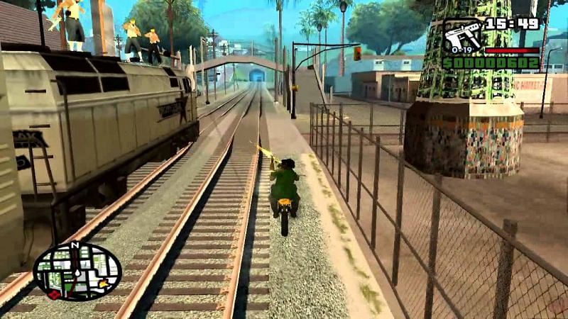 Here is one of the most infamous missions in GTA San Andreas (Image via Rockstar Games)