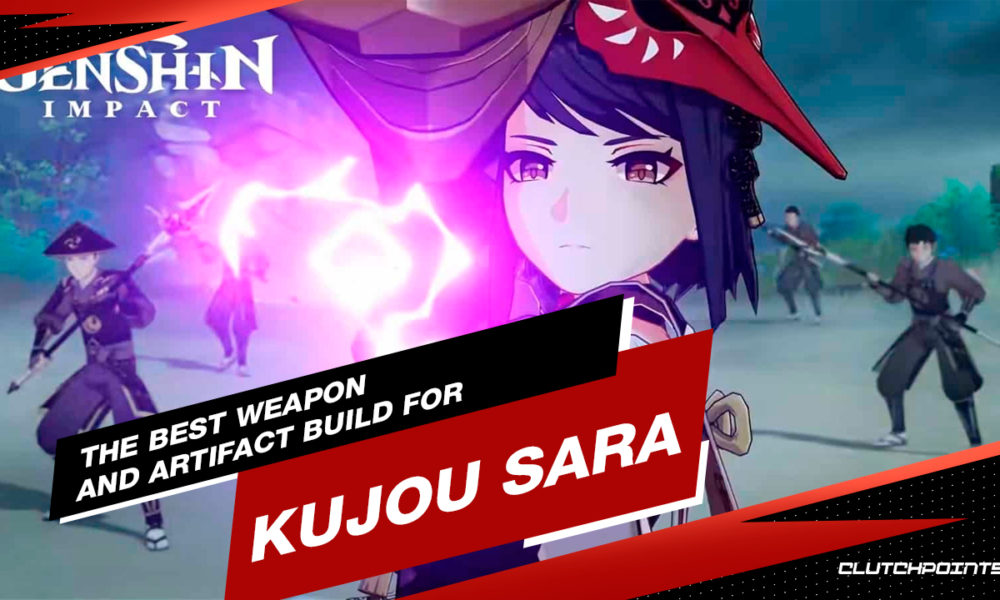 Kujou Sara Guide, Weapon Build Kujou Sara, Artifact Build Kujou Sara, Kujou Sara Genshin Impact, Genshin Impact Guides