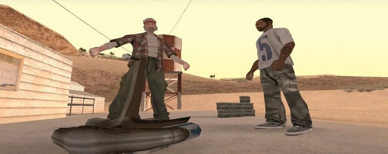 The Jetpack is often one of the most fondly remembered new features introduced in GTA San Andreas (Image via Rockstar Games)