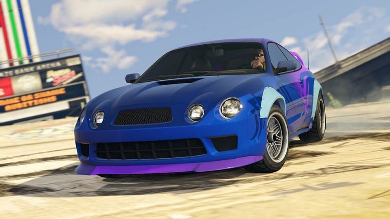 El Calico GTF es uno de los mejores autos de la reciente actualización de GTA Online (Imagen a través de Rockstar Games)