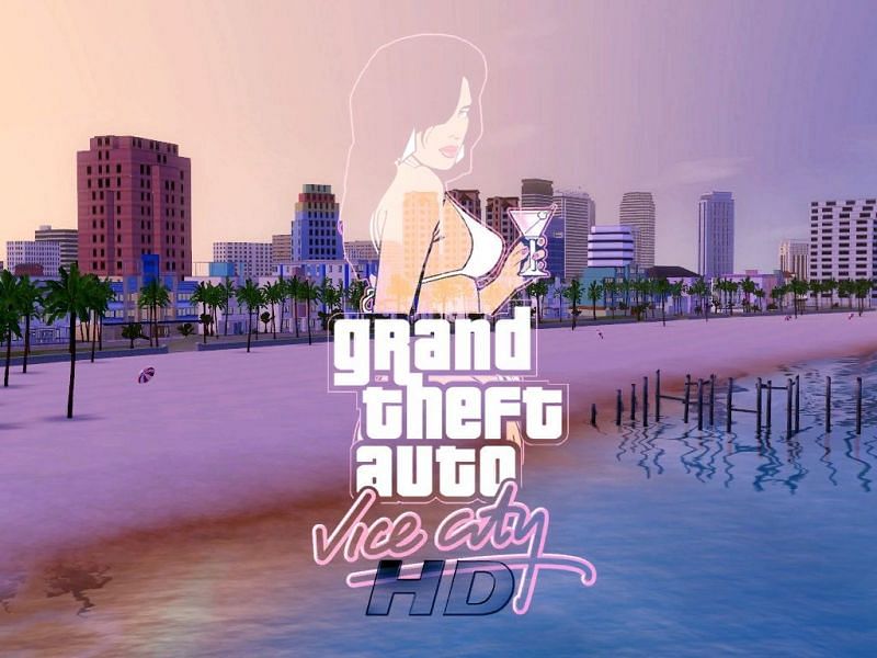 GTA Vice City se ve hermosa con texturas mejoradas (Imagen a través de Trilha, Mod DB)