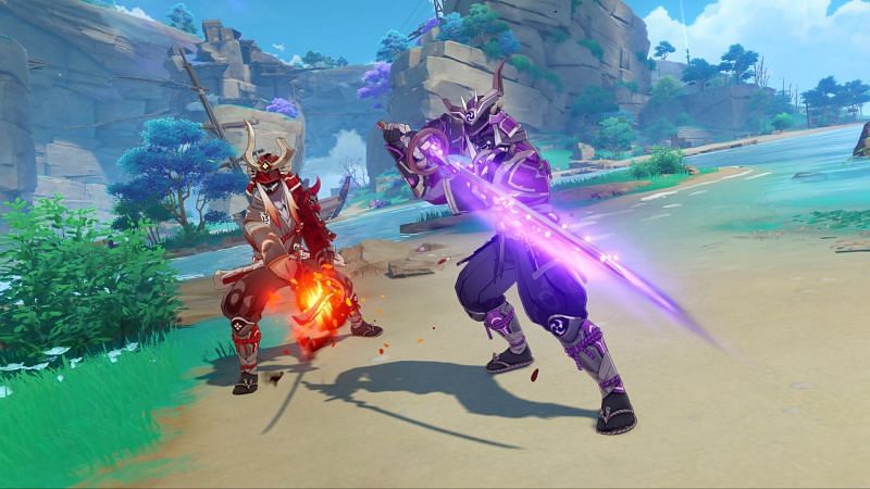 Genshin Impact 2.1 will implement some significant nerfs to Nobushi and Kairagi (Image via miHoYo)
