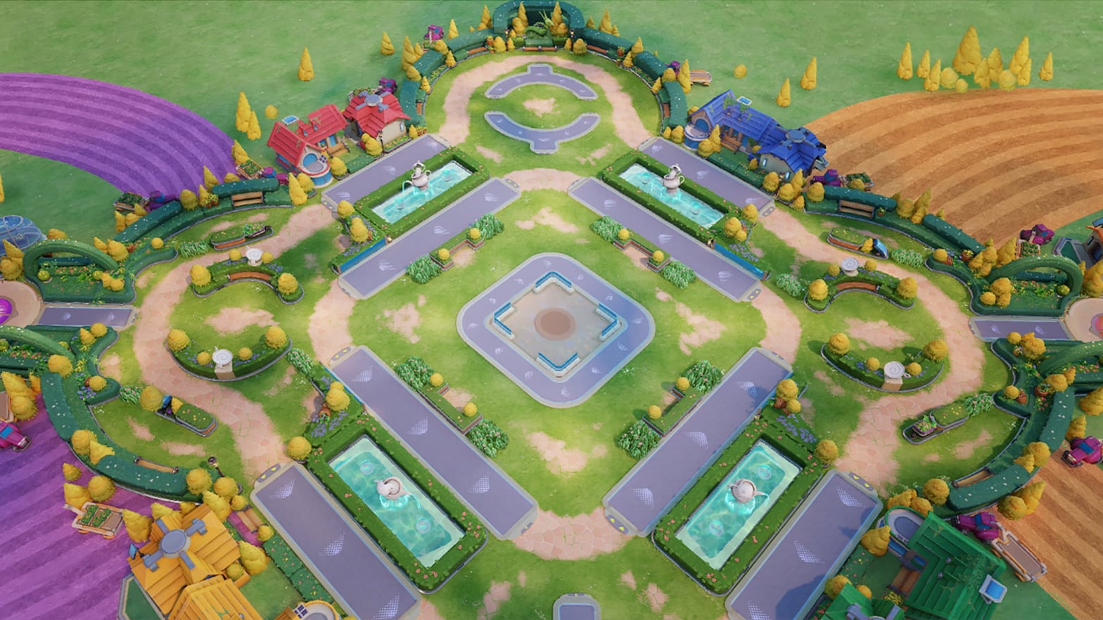 Captura de pantalla de Pokemon Unite Map