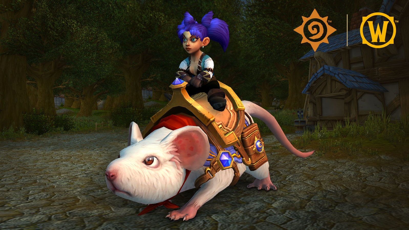Próxima montura de sarge gratis en WoW para jugar a los mercenarios de Hearthstone el 12 de octubre