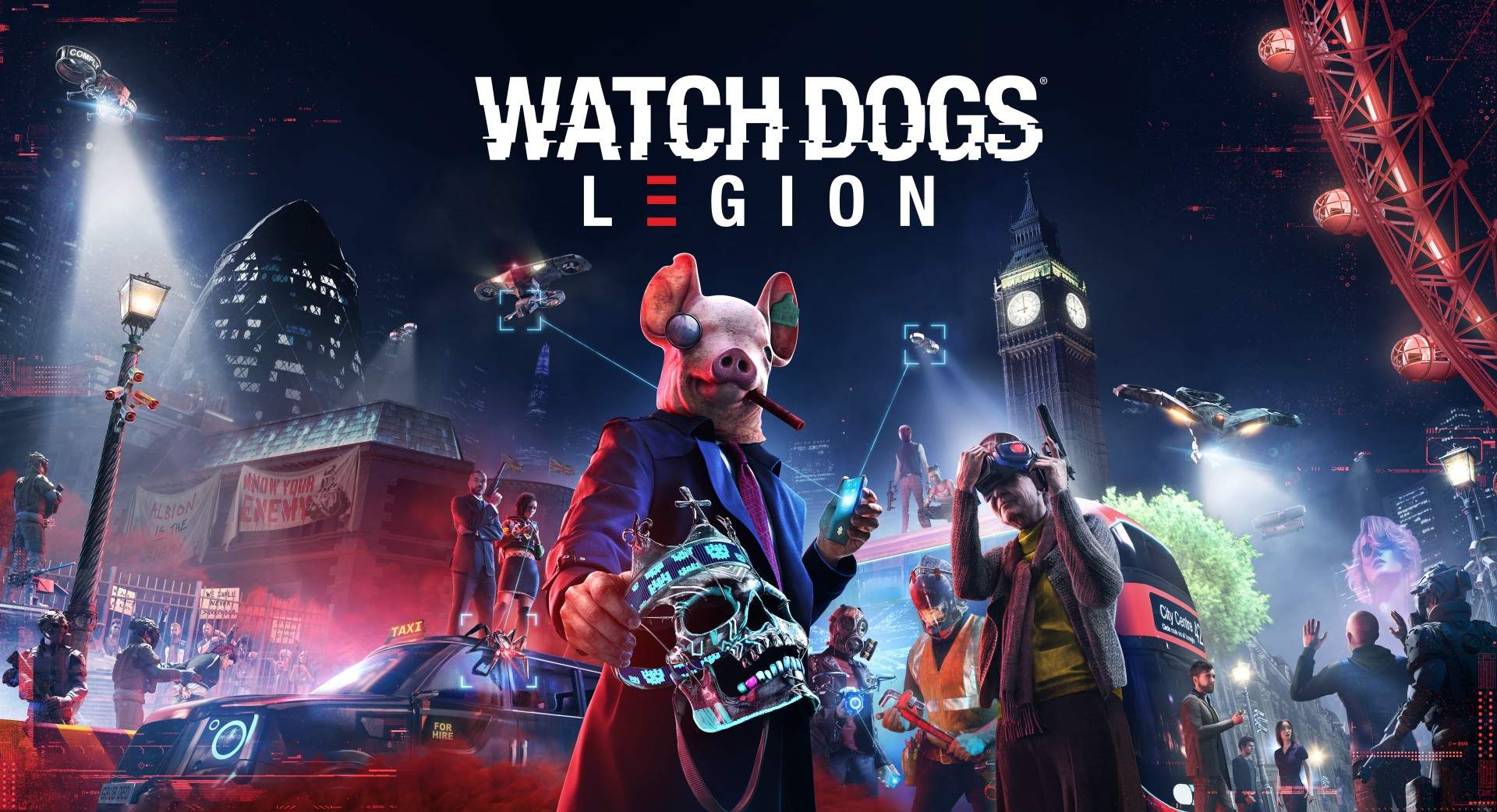 Watch Dogs Legion Key Art