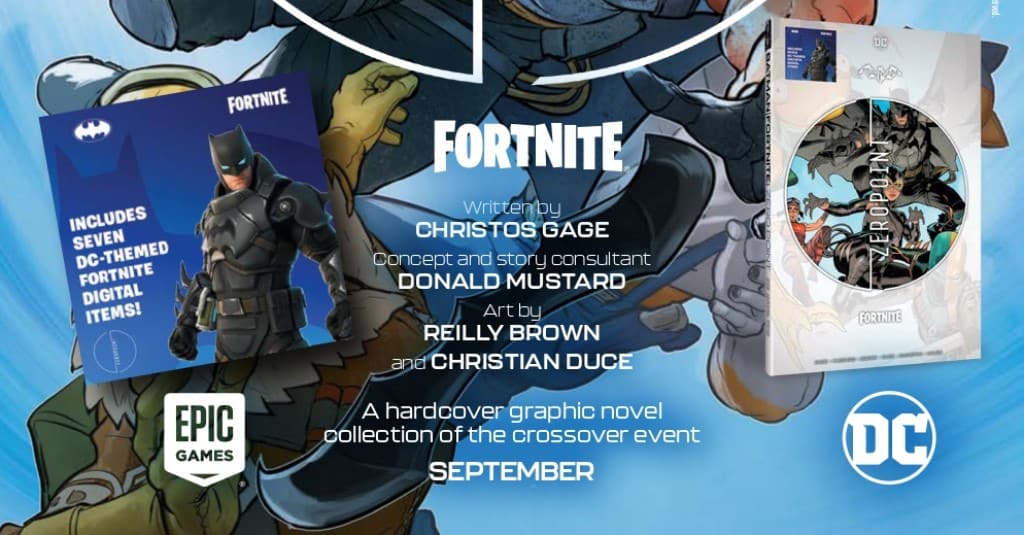 RELOJ DE NOTICIAS: Batman / Fortnite: ¡Zero Point HC llega al 9/7 con artículos especiales en el juego!