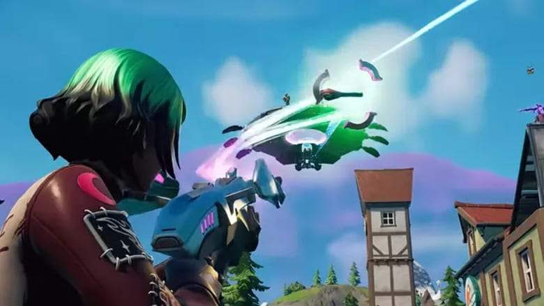 El extraño error de Fortnite te permite colocar elementos debajo del mapa