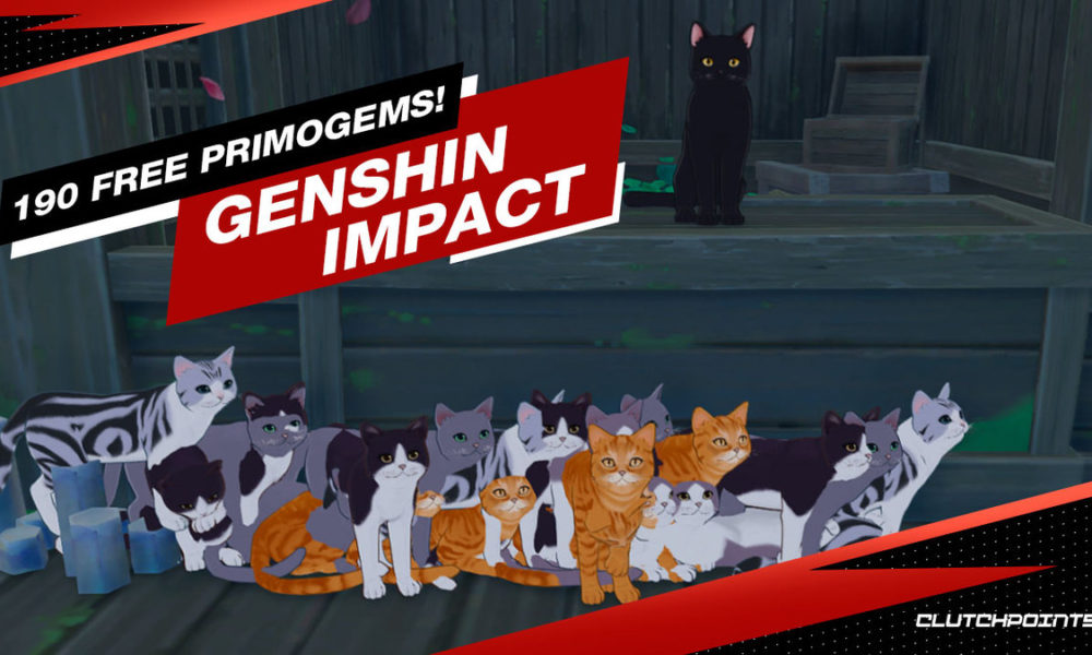 Genshin Impact Neko Is a Cat 190 Free Primogems