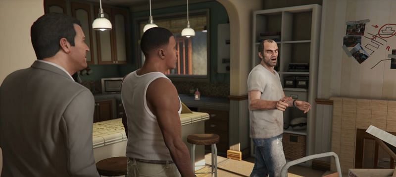 A scene from the latest trailer (Image via Rockstar Games)