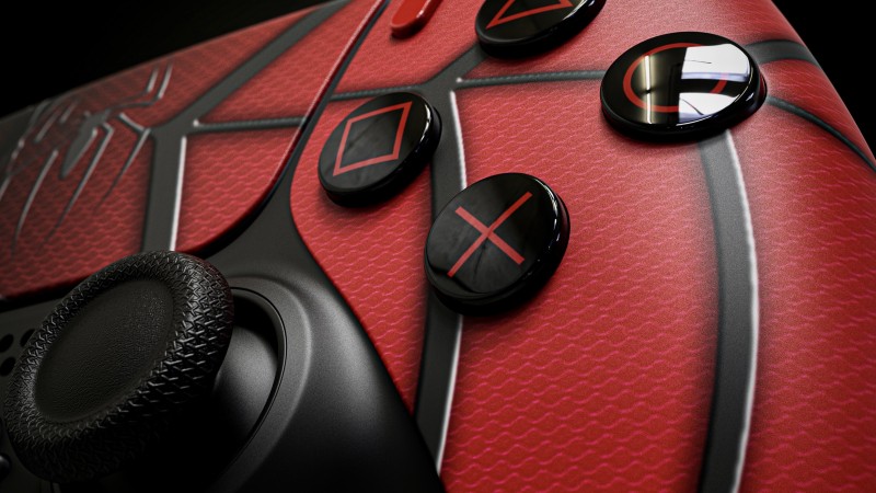 El próximo Spider-Man 2 de Insomniac inspira un increíble controlador personalizado para PS5