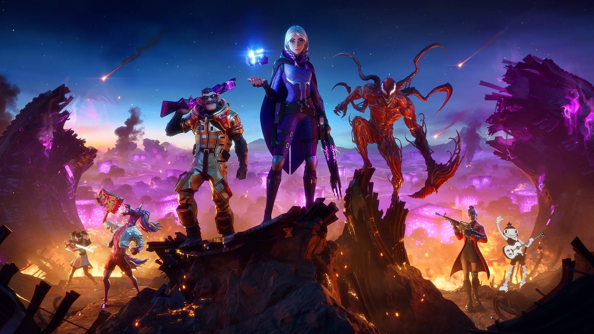 Video For A New Threat Takes Shape in Fortnite Chapter 2 – Season 8: Cubed