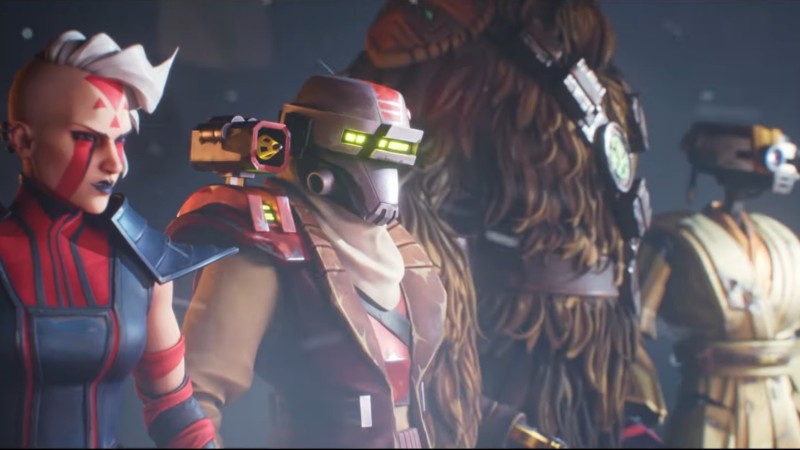 Juego de Star Wars: Hunters presentado durante el evento de Apple