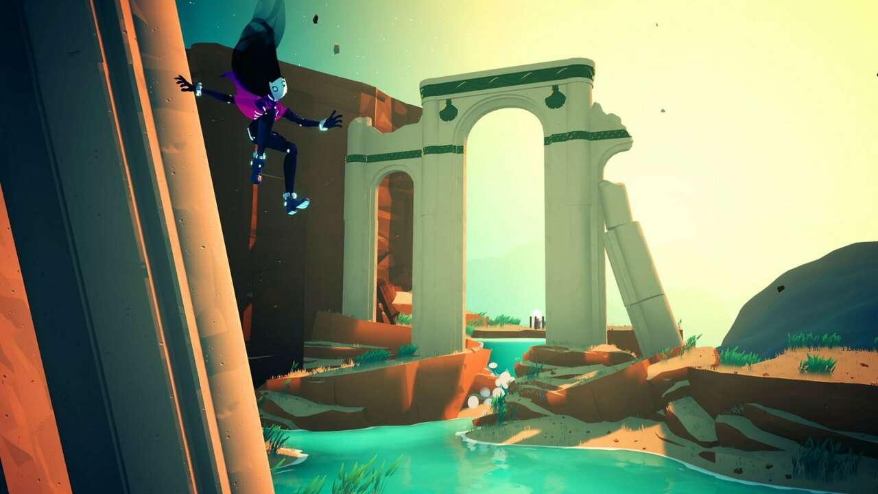 Al igual que Super Mario 64, Solar Ash se basa en dominar la mecánica que conocerá desde el principio