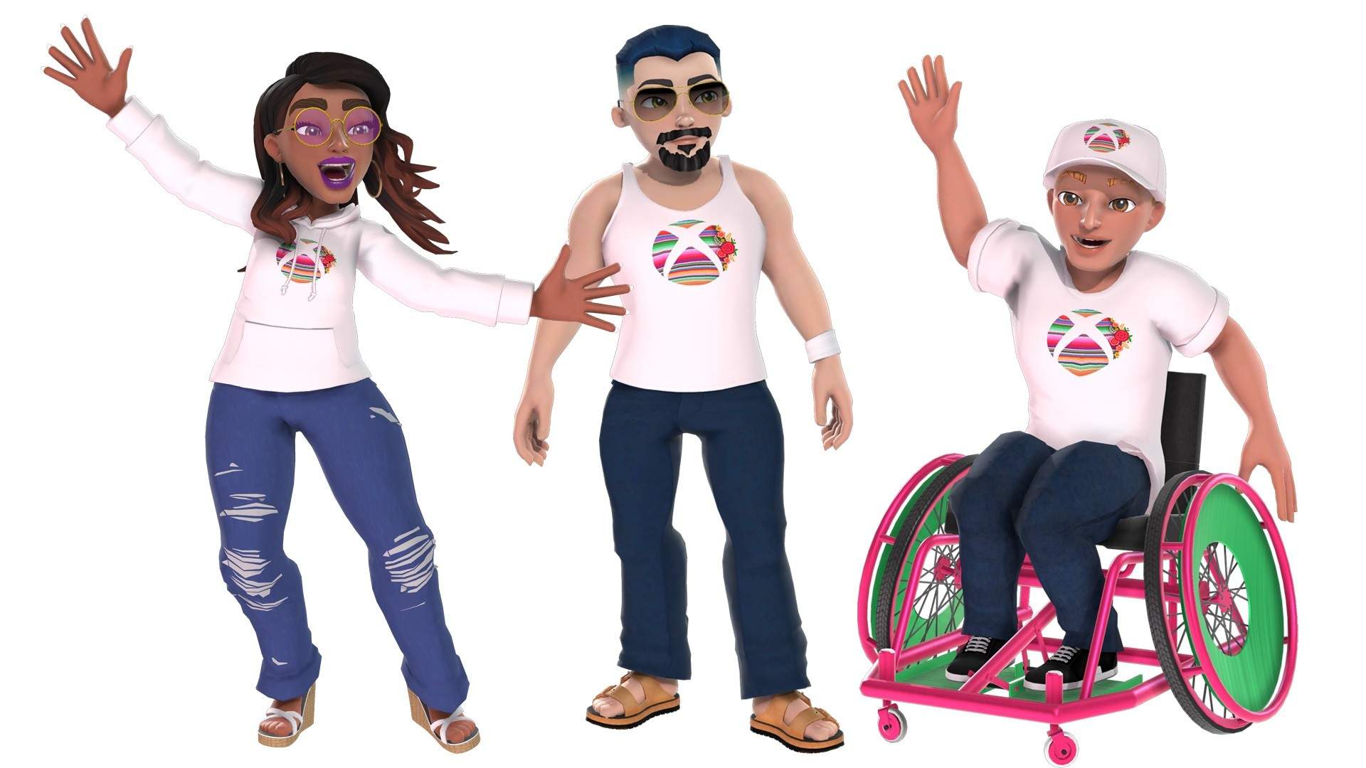 Celebre con Xbox Avatars Hispanic Heritage Gear