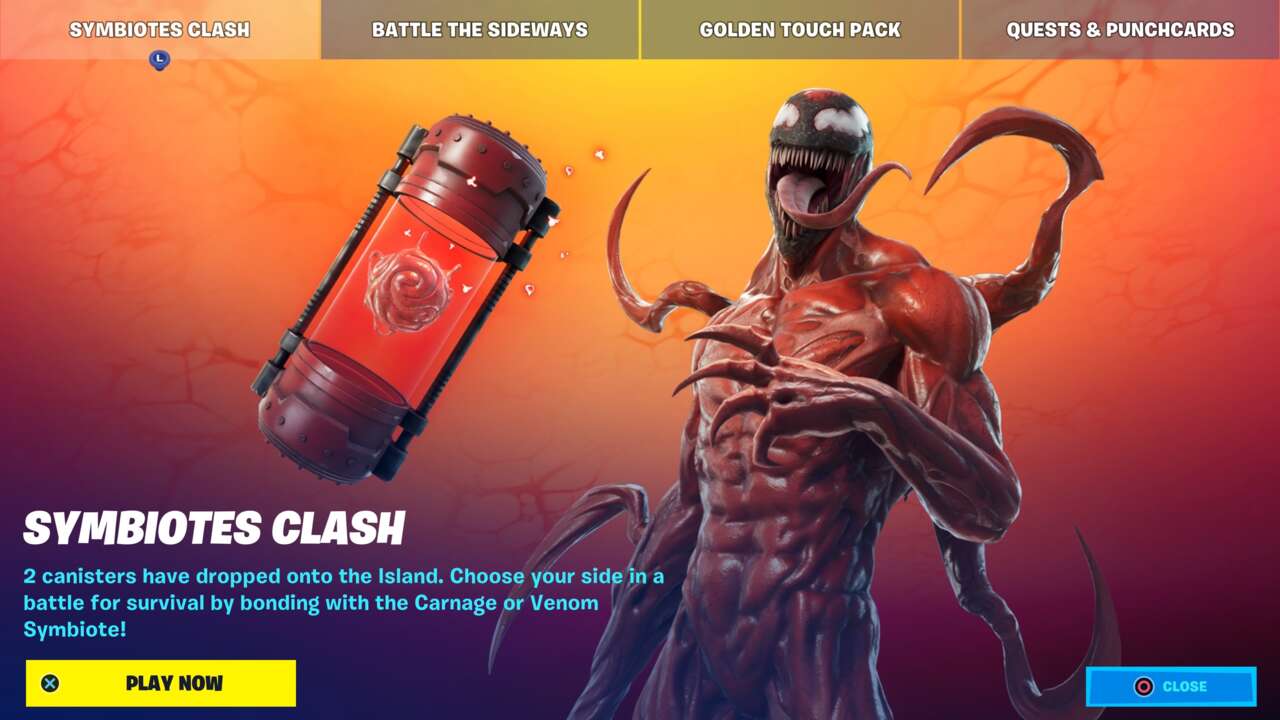 Fortnite Season 8: Cómo encontrar y usar los simbiontes de Carnage y Venom