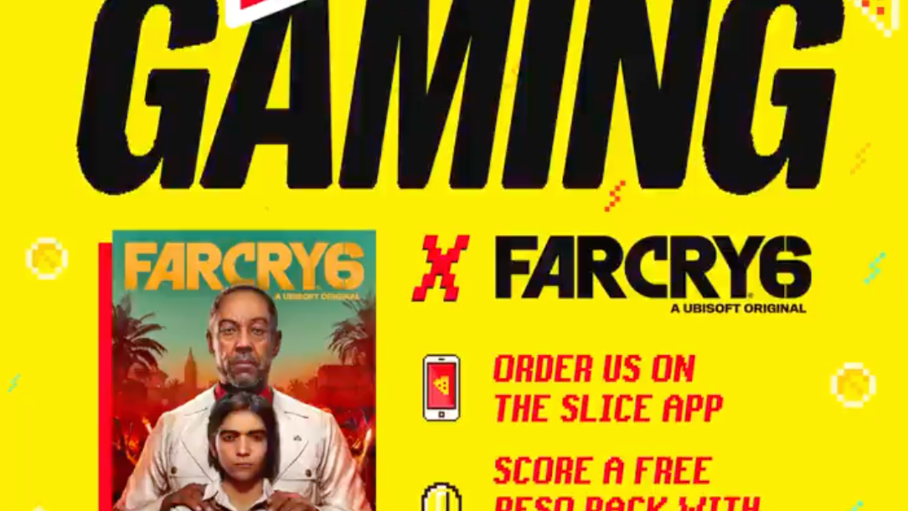 Ordene pizza en Slice y obtenga la moneda Far Cry 6 gratis y la oportunidad de ganar una PS5