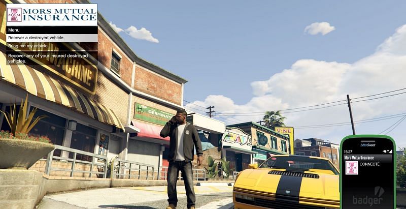 Mors Mutual Insurance en GTA Online permitió a los jugadores restaurar un vehículo destruido (Imagen a través de gta.fandom.com)