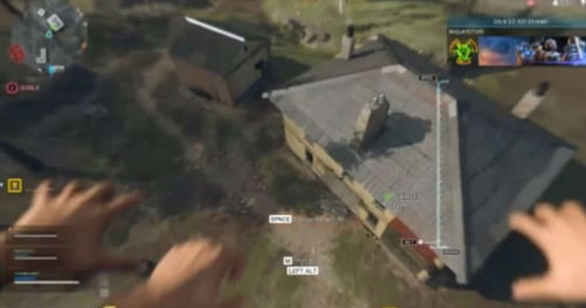 El error de Call of Duty Warzone le da al jugador un brazo adicional