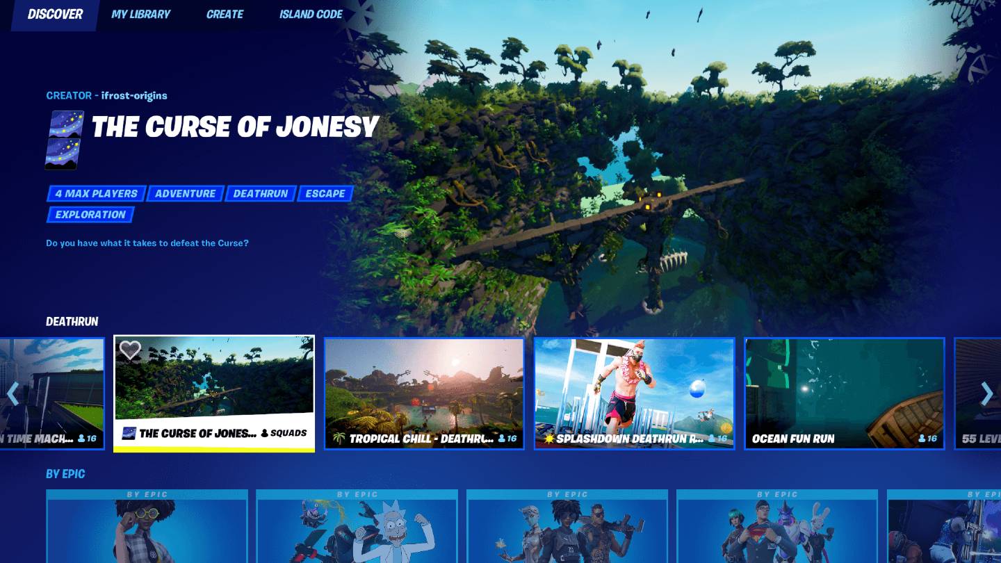 El gran rediseño de la interfaz de usuario de Fortnite hace que sea más fácil encontrar juegos que no sean de Battle Royale