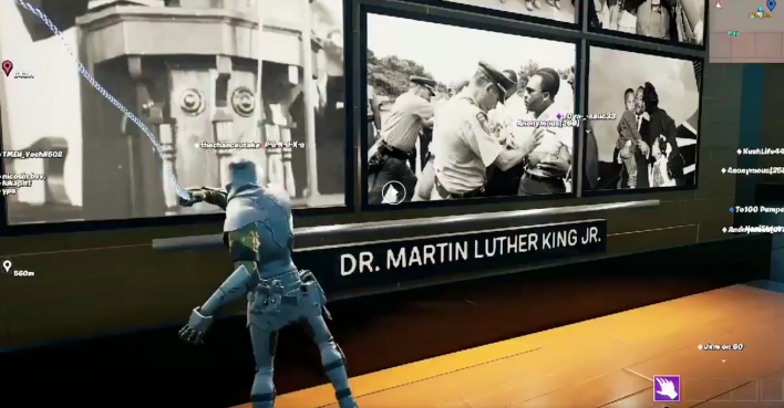 Fortnite bajo fuego después de no poder deshabilitar el gesto de látigo durante el evento MLK