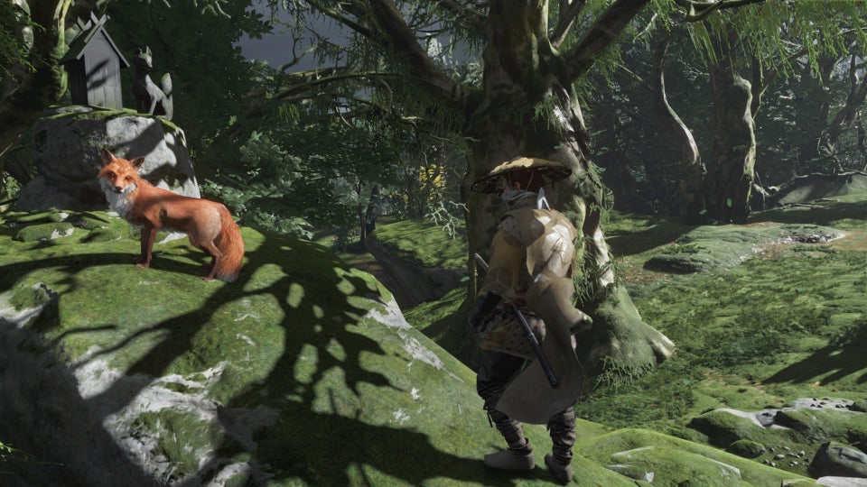Ghost of Tsushima: una nueva actualización hace que los zorros sean aún más lindos
