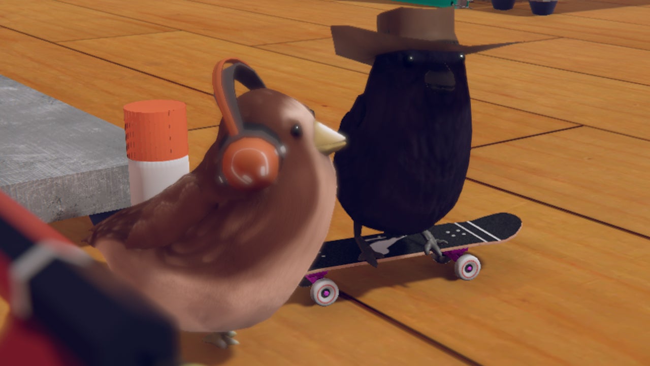 Los lindos pájaros que patinan en monopatín de Skatebird, como todos nosotros, están haciendo todo lo posible