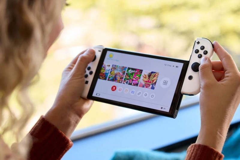 características de nintendo switch oled