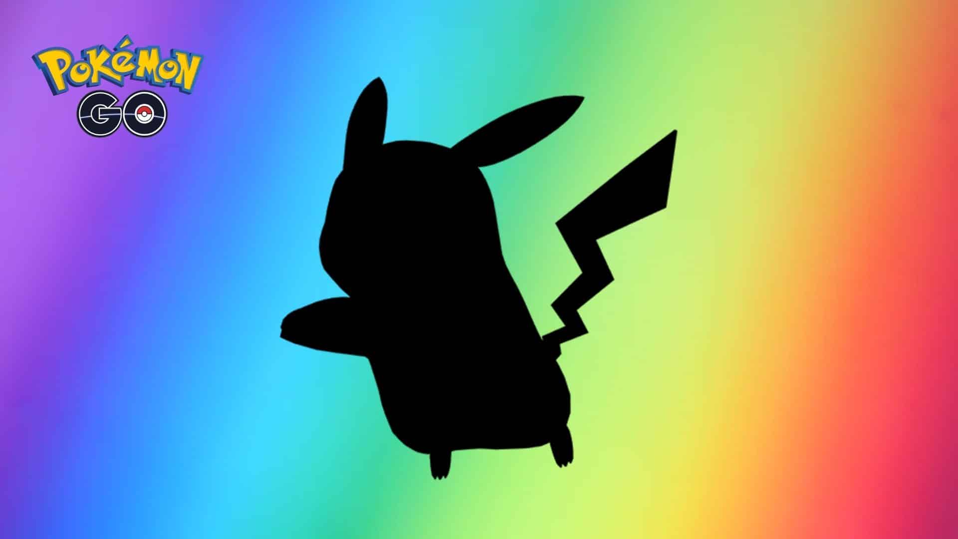 pokemon go pikachu rainbow