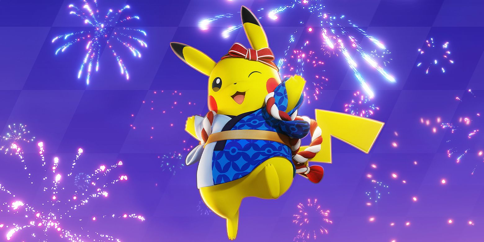 Pokémon Unite Pikachu Festival Skin celebra las preinscripciones móviles