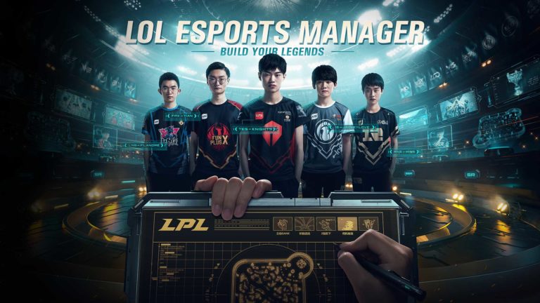 Riot da una nueva mirada al próximo juego League of Legends Esports Manager
