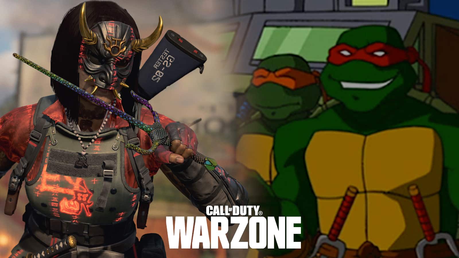 warzone ninja turtle challenge new sai weapon