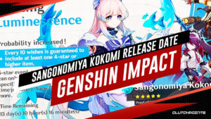 Genshin Impact, Sangonomiya Kokomi Fecha de lanzamiento