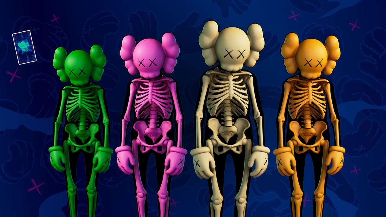 Fortnite Kaws Skin lleva al artista de renombre a Battle Royale