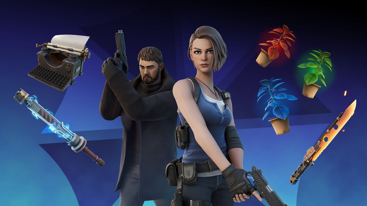 Fortnite agrega a Chris Redfield y Jill Valentine en una nueva colaboración con Resident Evil