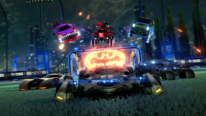 El evento Haunted Hallows con temática de Batman comienza mañana en Rocket League