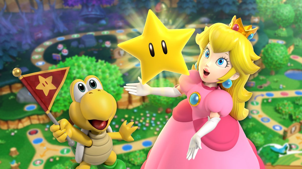 La mejor característica de Mario Party Superstars son las pegatinas del juego de mesa