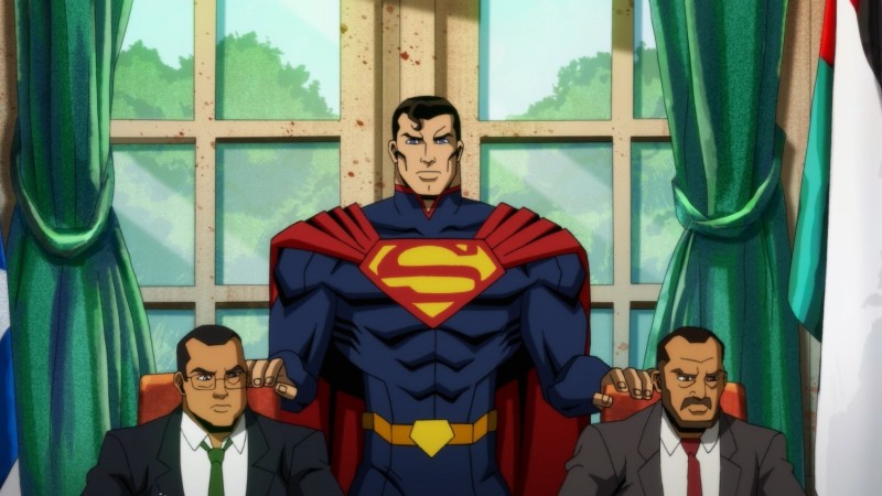 Mira este clip exclusivo de Superman destrozando cosas en injusticia