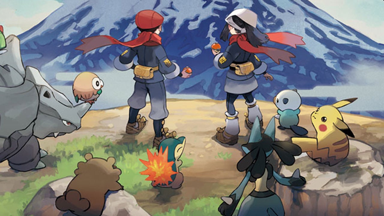 Pokemon Legends: el mapa de Arceus parece menos probable que sea un mundo completamente abierto
