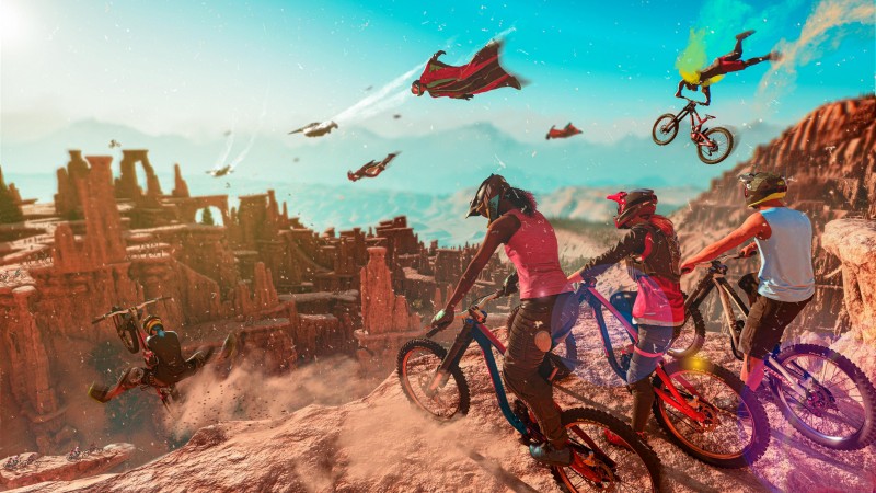 Quiero que me guste Riders Republic, pero no puedo superar todo lo que odio