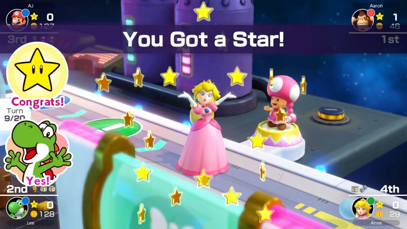 Revisión de las superestrellas de Mario Party - Trucos de fiesta confiables