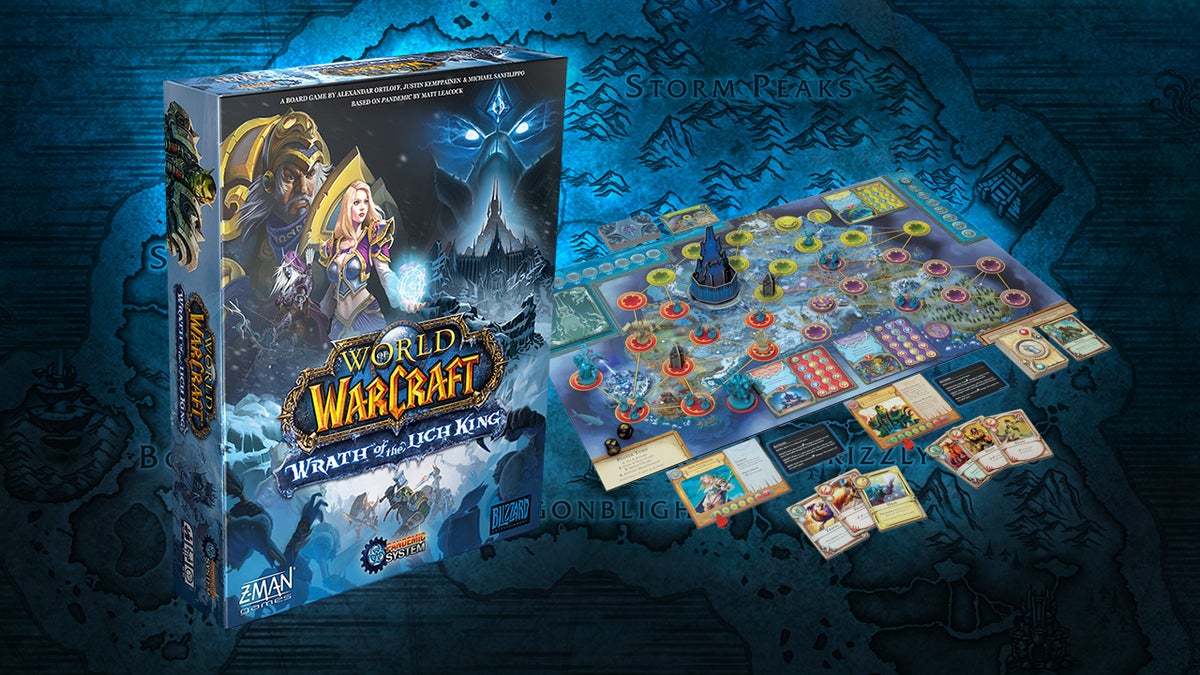 World of Warcraft: Wrath of the Lich King - Revisión del juego de mesa del sistema pandémico