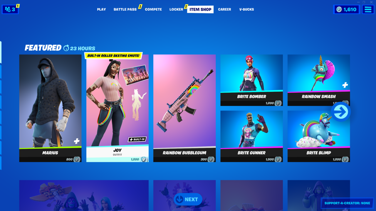 ¿Qué hay en la tienda de artículos de Fortnite hoy? 4 de noviembre de 2021: vuelve la piel de alegría hecha por fanáticos