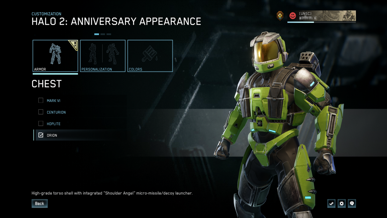 El nuevo parche de Halo: The Master Chief Collection agrega cosméticos del 20 aniversario