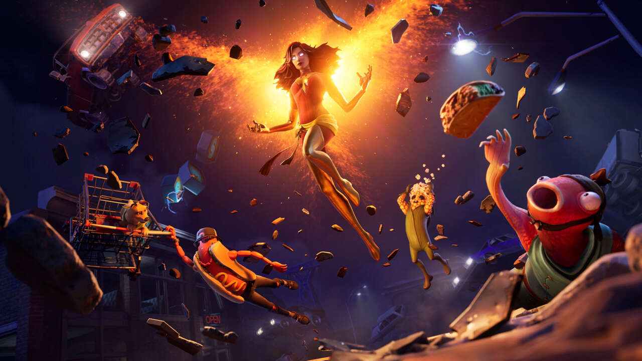 Fortnite Dark Phoenix Skin lleva al héroe de X-Men Jean Grey a Battle Royale