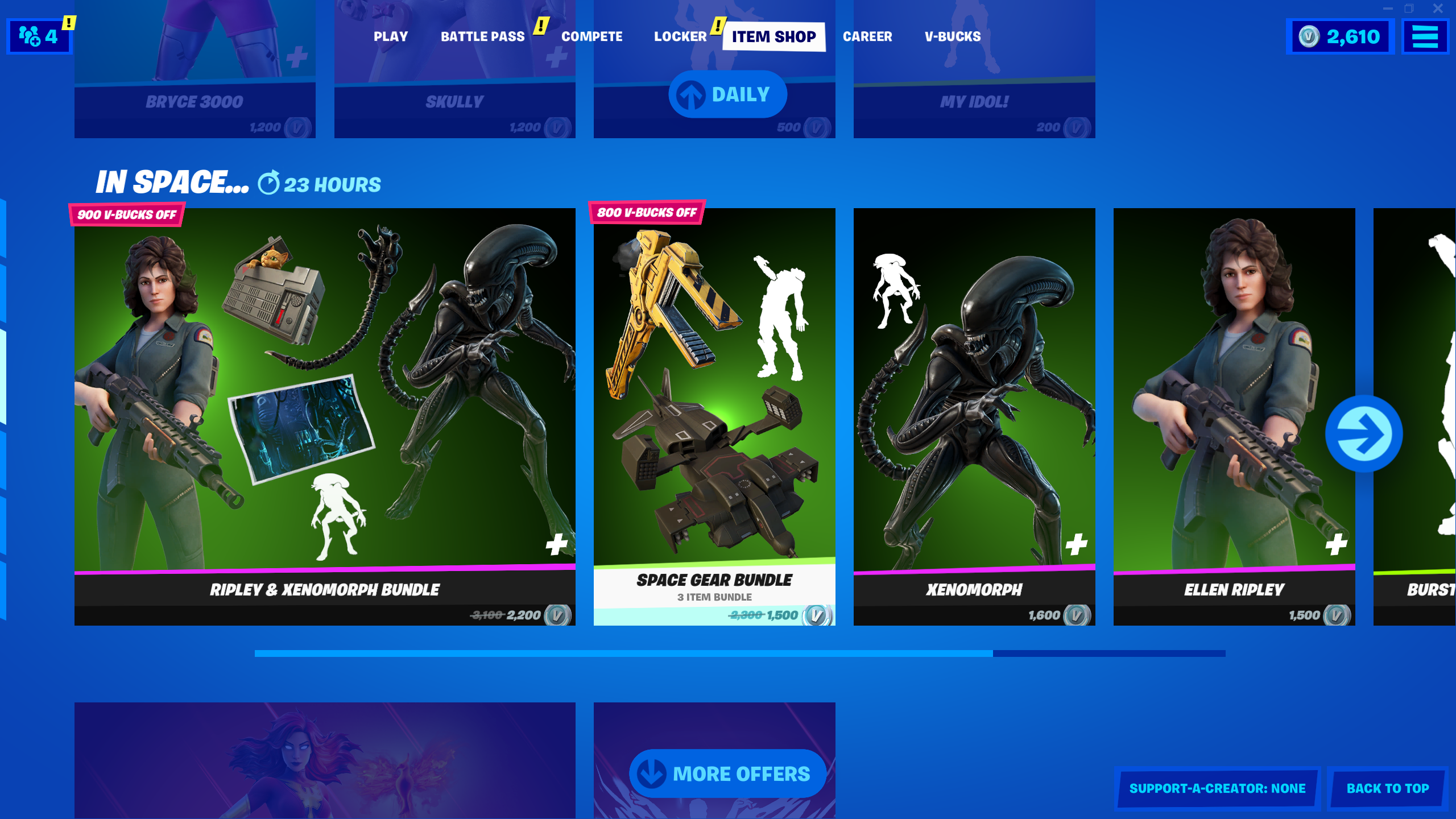 ¿Qué hay en la tienda de artículos de Fortnite hoy? 16 de noviembre de 2021: Ripley y el regreso de Xenomorph