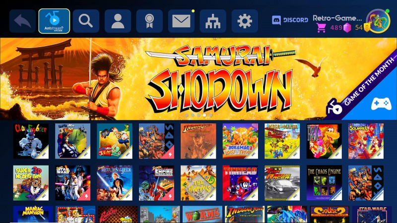 Antstream Arcade presenta más de 1000 juegos en la tienda de Epic Games