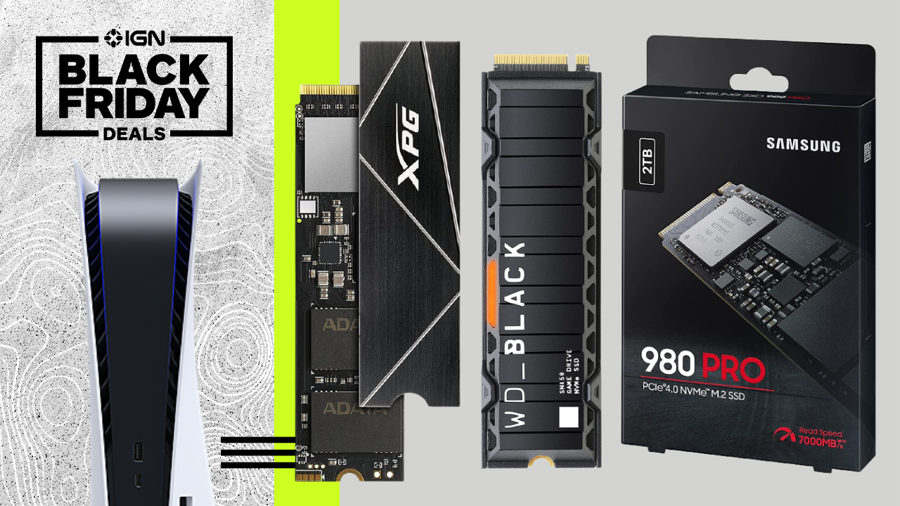 Black Friday 2021: las mejores ofertas de SSD de PS5 en el Reino Unido