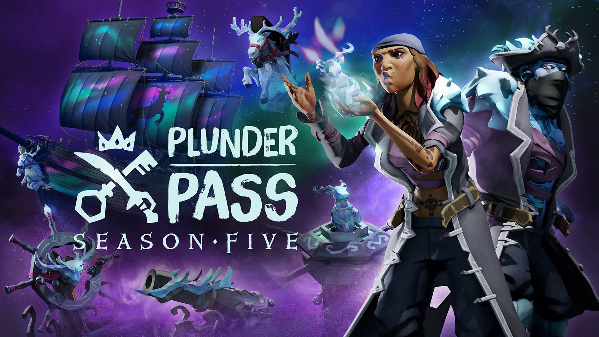 Sea of Thieves: Pase de saqueo de la temporada cinco