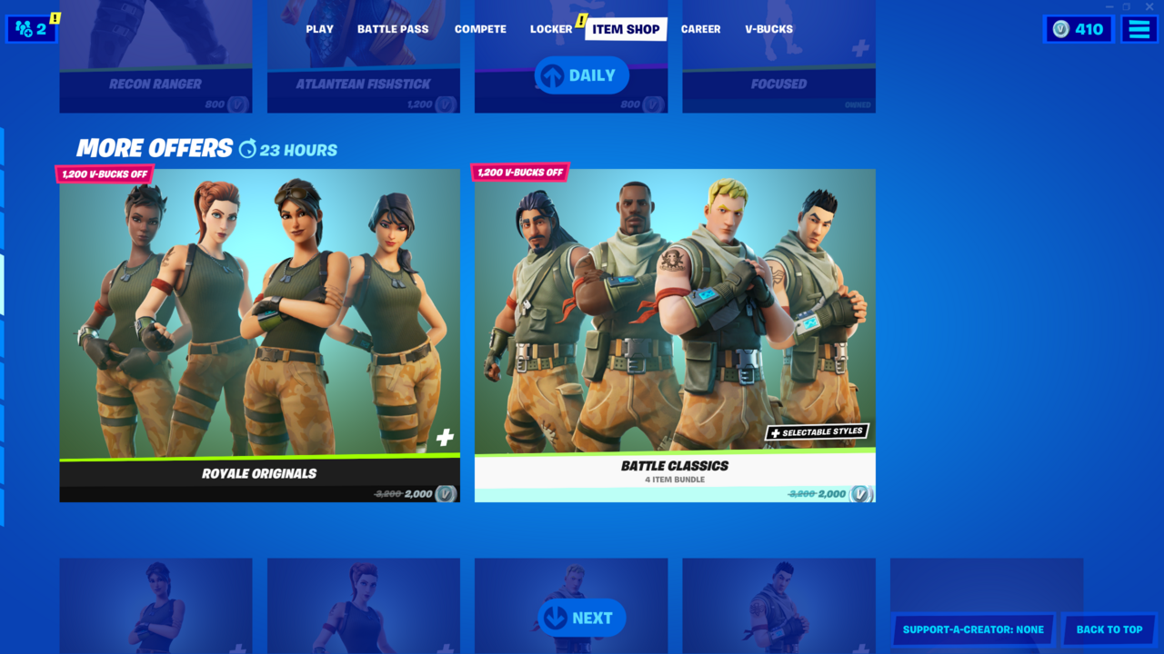 ¿Qué hay en la tienda de artículos de Fortnite hoy? 4 de diciembre de 2021: regreso de Royale Originals