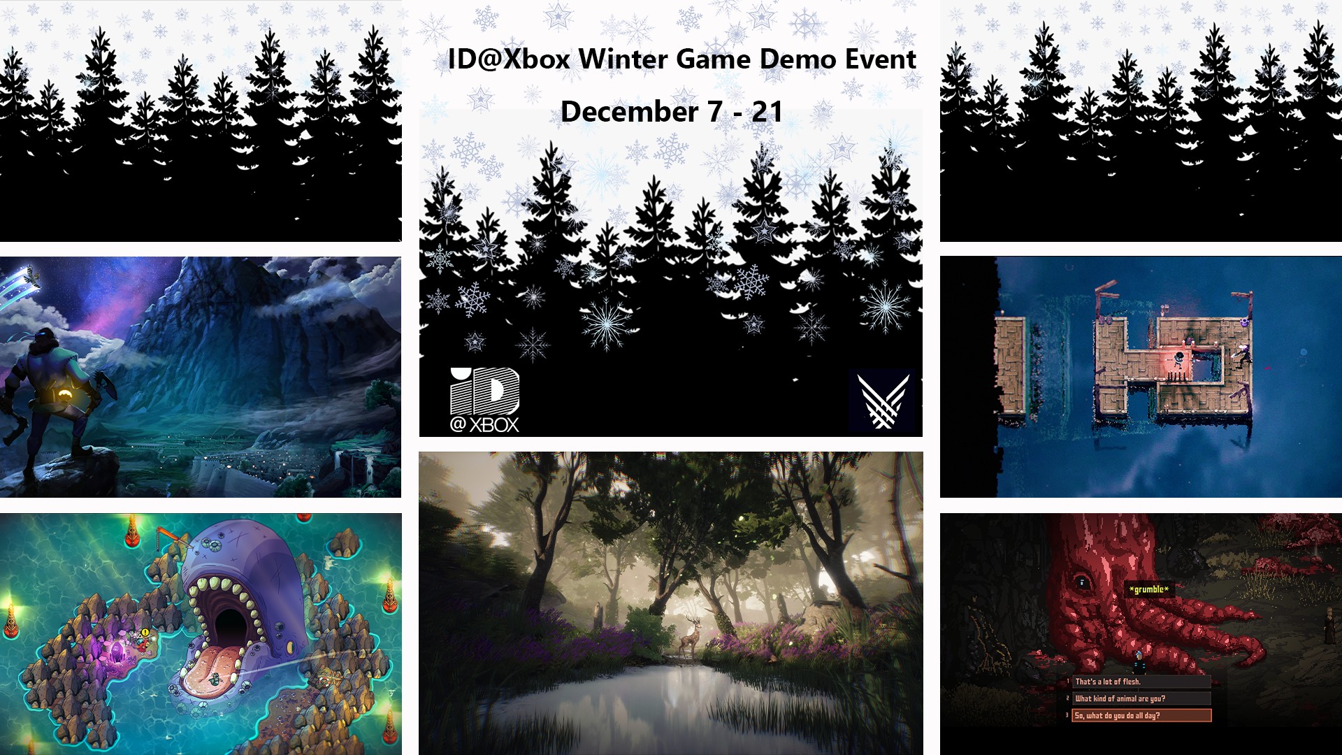 El evento de demostración ID @ Xbox Winter Game Fest llegará el 7 de diciembre a una Xbox cercana